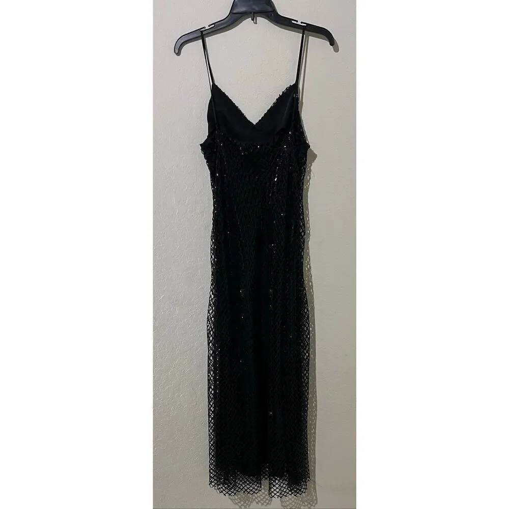 AllSaints Womens Chantelle Dress -10 - Picture 4 of 9